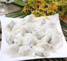 Noodles with Bok Choy Dumplings