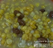 Corn grits porridge