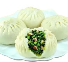 Mushroom and Bok Choy Dumplings