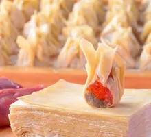 Trendy Shrimp and Crab Roe Dumplings