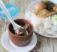 Pork Rib Soup Rice