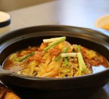 Red Abalone with Chinese Cabbage