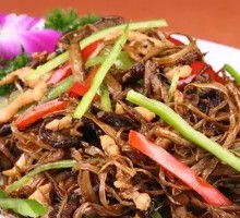 Stir-fried Pork with Chestnut Mushrooms