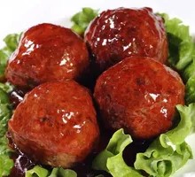 Four Fortune Meatballs