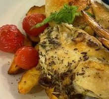 Garlic Half Chicken