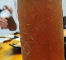 Homemade Plum Syrup Drink