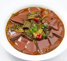 Sour Cabbage Duck Blood