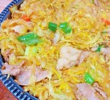 Braised Pork Belly with Sour Cabbage