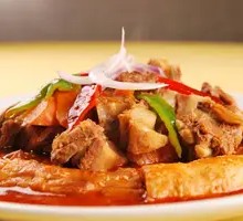 Lamb in Naan