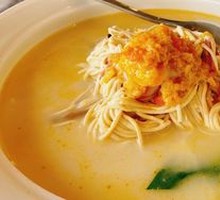 Crab Roe Simmered Tofu Noodles
