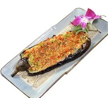 Minced Pork with Grilled Eggplant