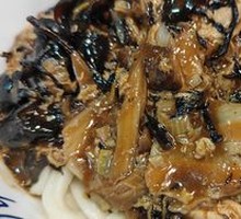 Hand-Kneaded Noodles with Sauce