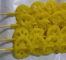 Golden Lotus Root Slices