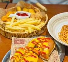 厚芝士热狗