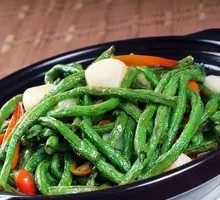 Braised Long Beans in Clay Pot