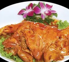 Stewed Lamb Face