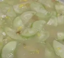Loofah and Egg Soup