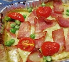 Basil Bacon Pasta