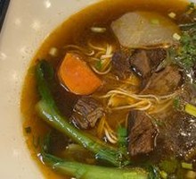 Beef Brisket and Beef Tendon Noodles