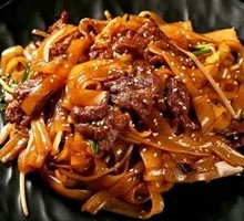 Beef Jerky Fried Rice Noodles