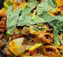 Stir-Fried Pig Intestines
