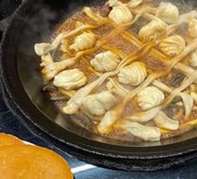 Braised Chicken in Iron Pot