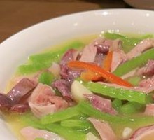 Braised Pig Intestine with Bamboo Shoots
