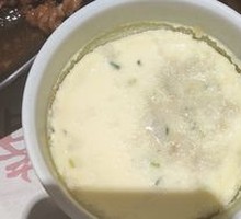 Steamed egg custard