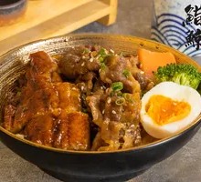 Eel and Beef Rice Bowl