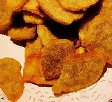 Fried Blood Sausage