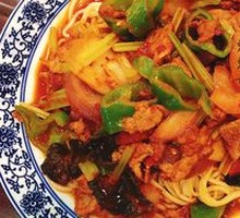 Fried Meat Noodles