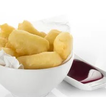 Fried Milk Strips