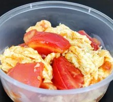 Single Serving Tomato Egg Night Snack