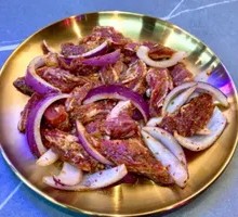 Black Beef Rib with Seasoning