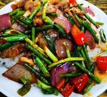 Spicy Pork Fried Rice Bowl