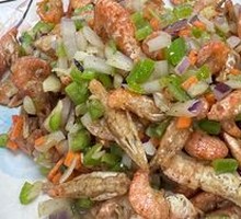 Crispy Fried Small River Shrimp