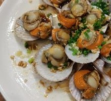 Spicy Garlic Scallops