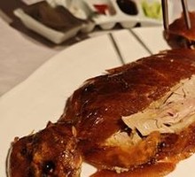 Peach Blossom Pastry with Roast Duck
