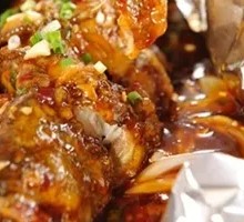 Aluminum-foil Grilled Sea Bass