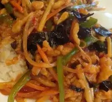 Fish-Flavored Shredded Pork Rice Bowl