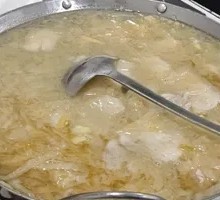 Sour Cabbage with Pork Belly Soup