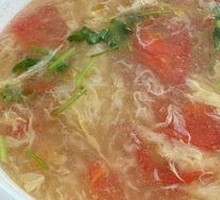 Tomato Egg Drop Soup