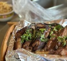 Aluminum Foil Lamb Ribs