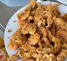Fried Small River Shrimp