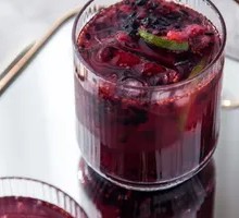 Black Raspberry Whipped Lemon Tea