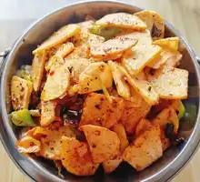 Spicy Potatoes in Dry Pot