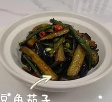 Long Bean and Eggplant Stir-Fry