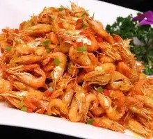 Crispy Fried Small River Shrimp
