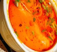 Tom Yum Goong Sea Cucumber Soup