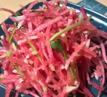 Sweet and Sour Radish Strips